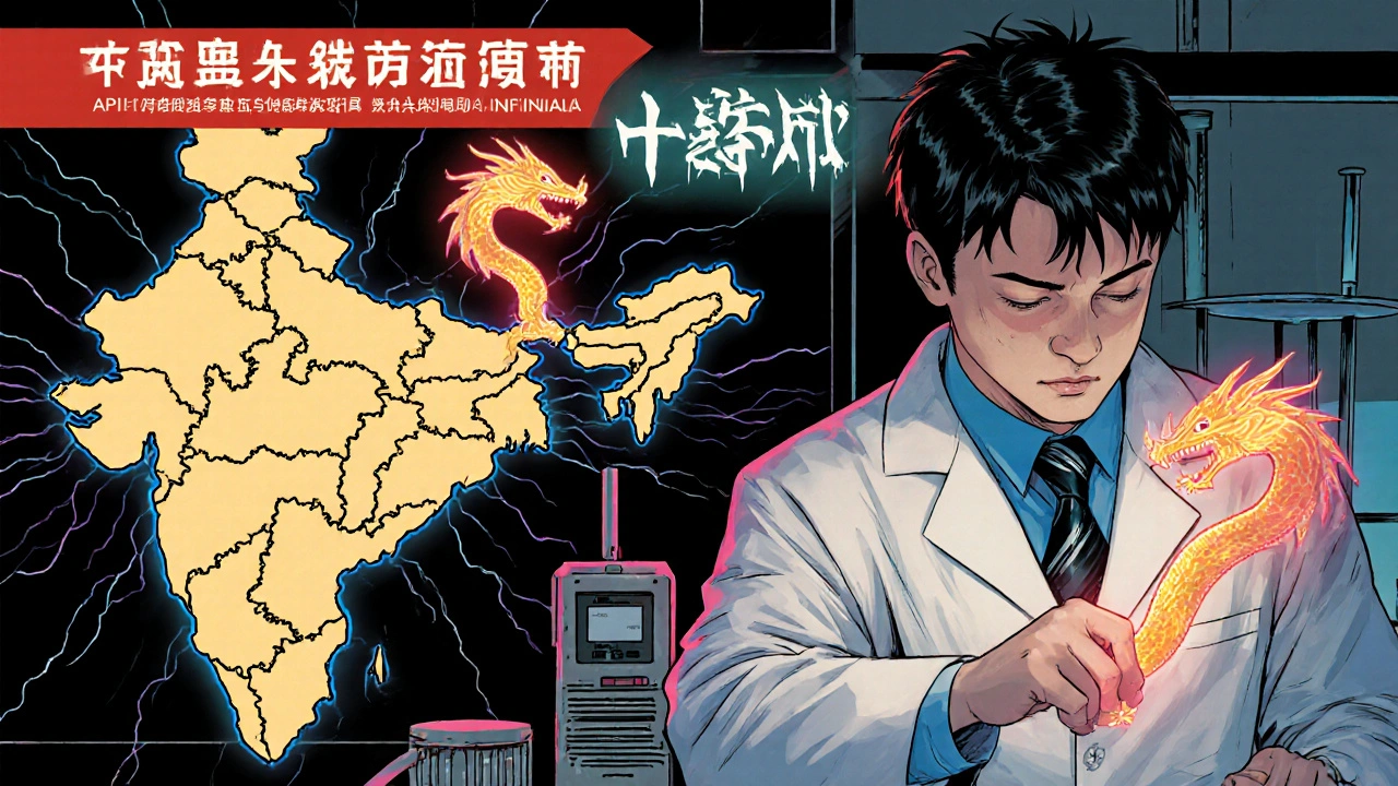 Indian scientists creating dragon-shaped biosimilar drugs with plans to reduce reliance on Chinese APIs.