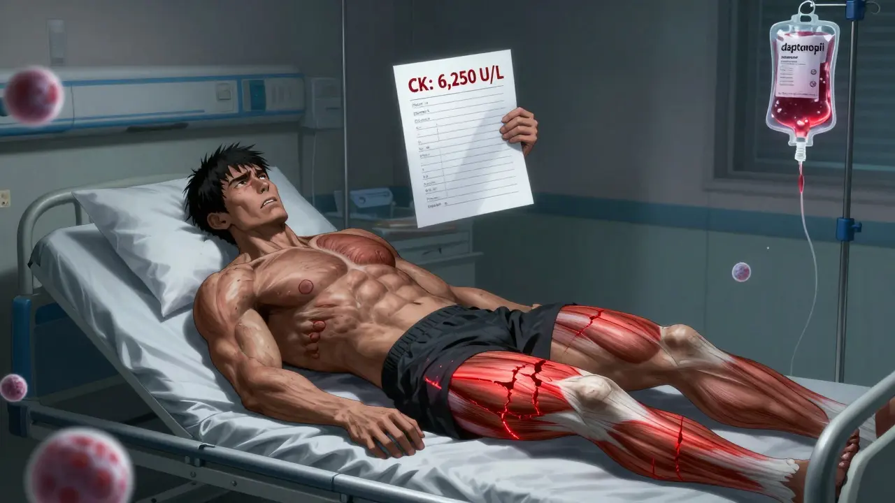 Daptomycin Muscle Toxicity: What You Need to Know About CK Monitoring and Symptoms