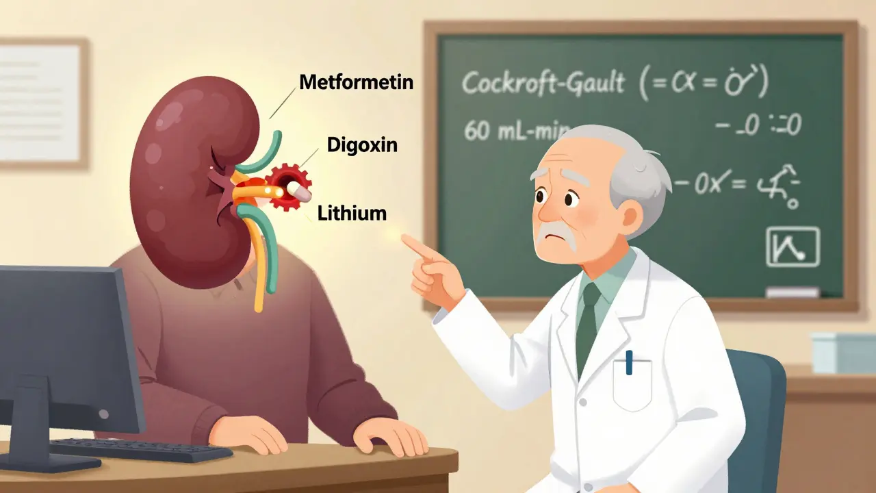 Elderly Renal Impairment: How to Adjust Medication Dosing to Prevent Toxicity