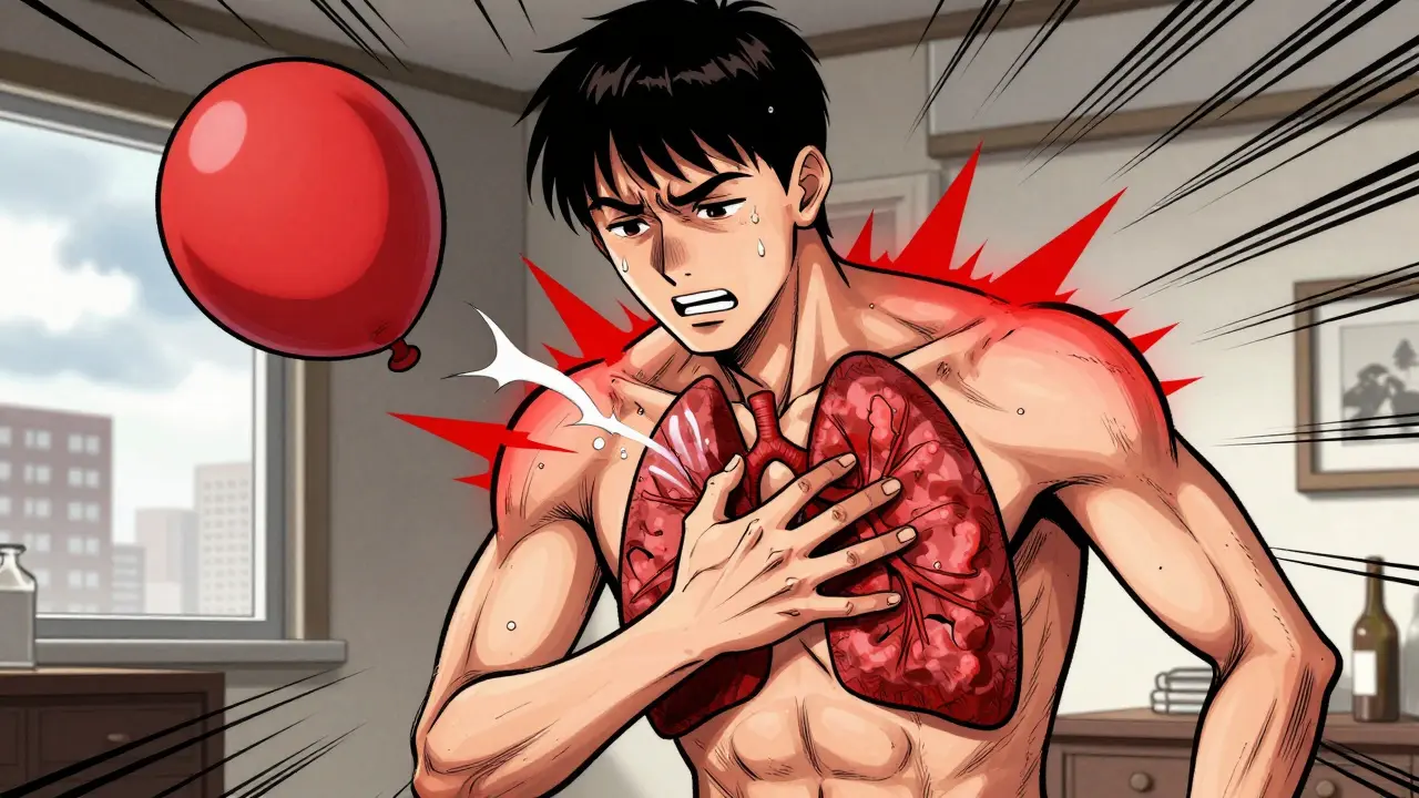 Pneumothorax: Recognizing Collapsed Lung Symptoms and Emergency Response