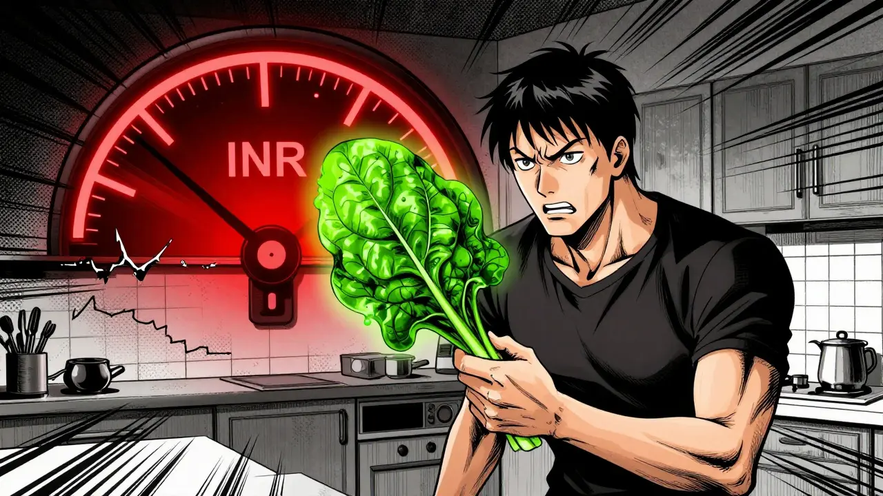 Warfarin Food Diary: How Tracking Vitamin K Keeps Your INR Safe
